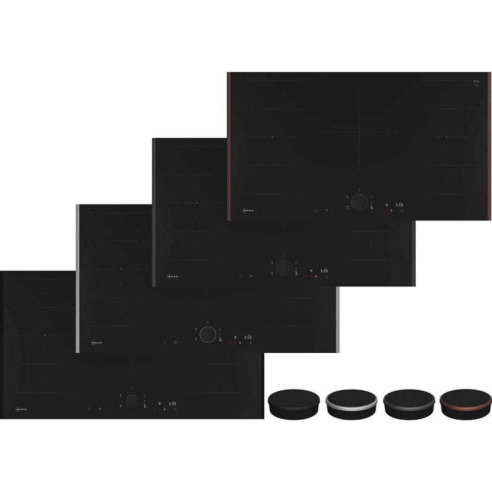 Индукционная стеклокерамич. панель Neff T69YYV4C0 (flex design, 90 см)