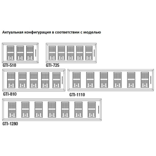 Вытяжка PANDO GTI/810 NEGRO V.850 SEC