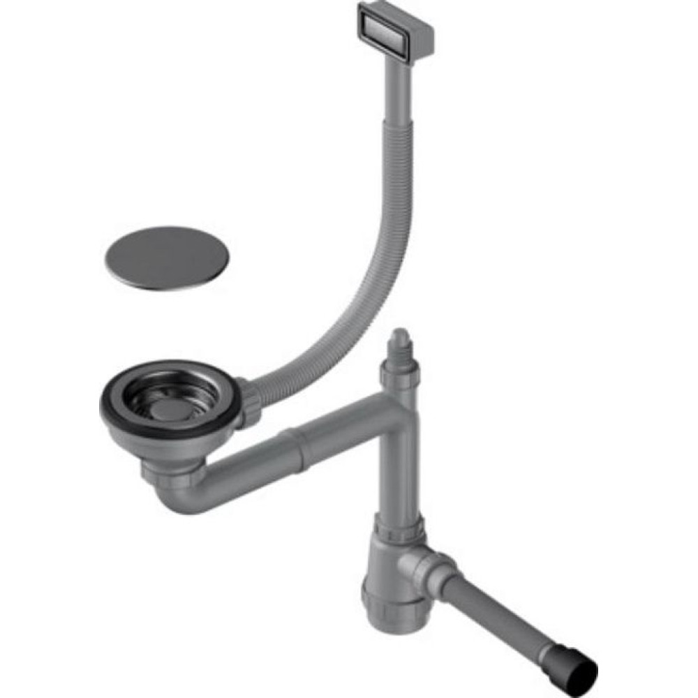 Арматура для одночашевых моек с декоративной накладкой WK-1C-GM(арт.4956474)