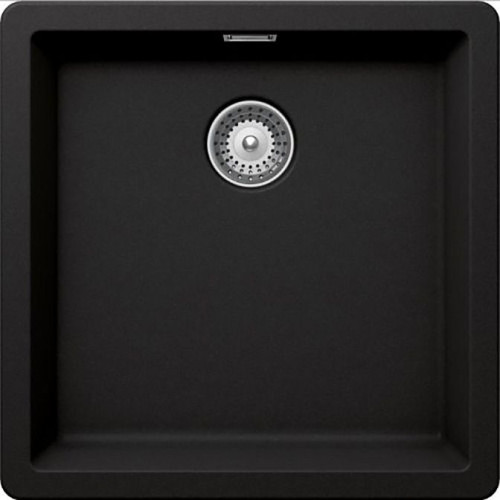 Мойка SCHOCK Brooklyn 50 Cristalite неро (подстольный монтаж)