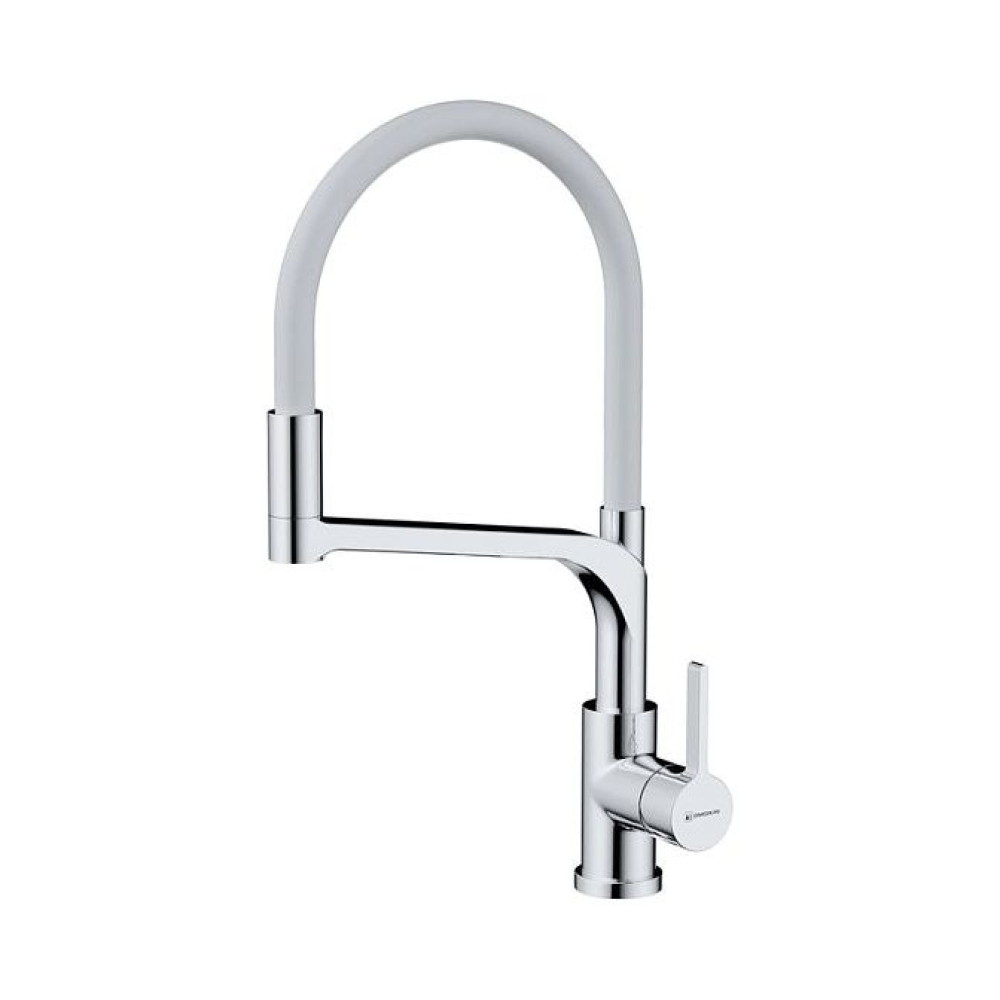 Смеситель Omoikiri Sinto 2 Plus-C-WH латунь/хром/белый (4994378)