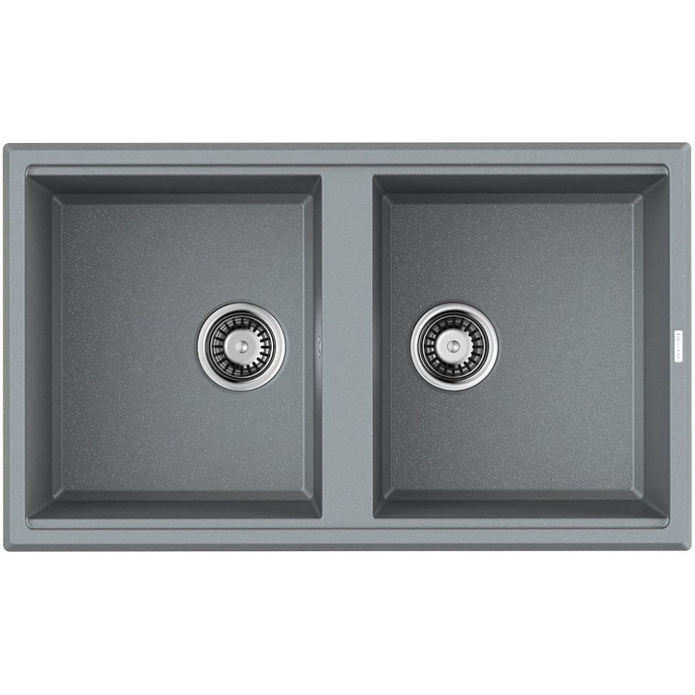 Мойка Omoikiri Tedori 86-2-GR Tetogranit/Leningrad grey