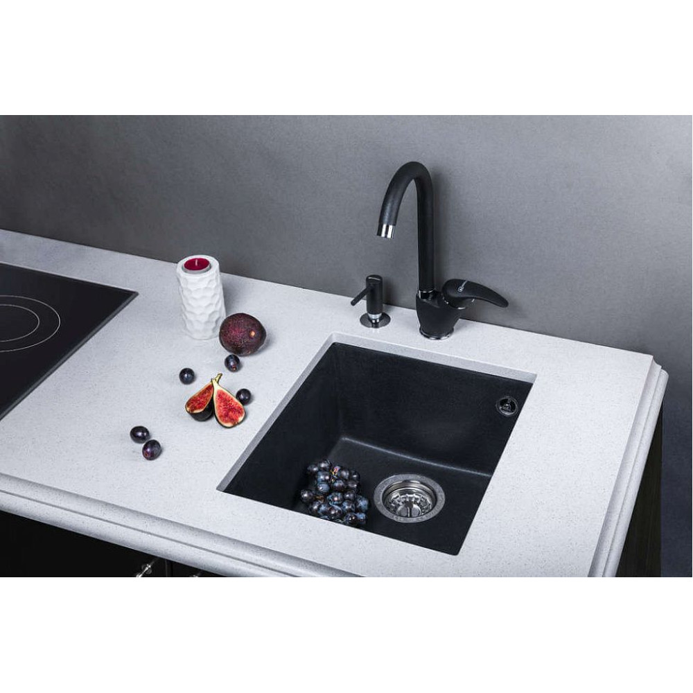 Кухонная мойка OMOIKIRI Bosen 38-U-GR(арт.4993538)