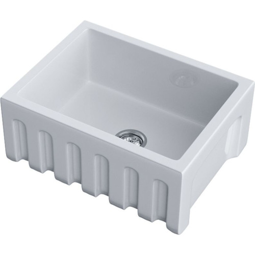 Кухонная мойка OMOIKIRI Mikura 61-WH Glossy Natceramic/белый (арт.4993257)