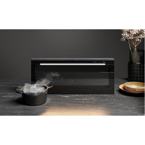 Вытяжка FALMEC LEVEL INVISIBLE VETRO NERO (вытяжка в столешницу, панелируемая)