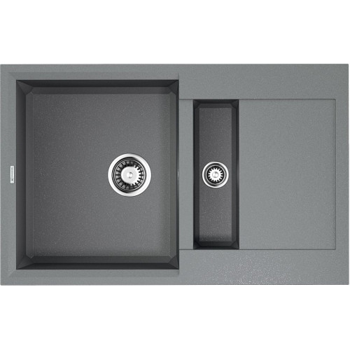 Кухонная мойка OMOIKIRI Sakaime 78-2-GR Tetogranit/leningrad grey