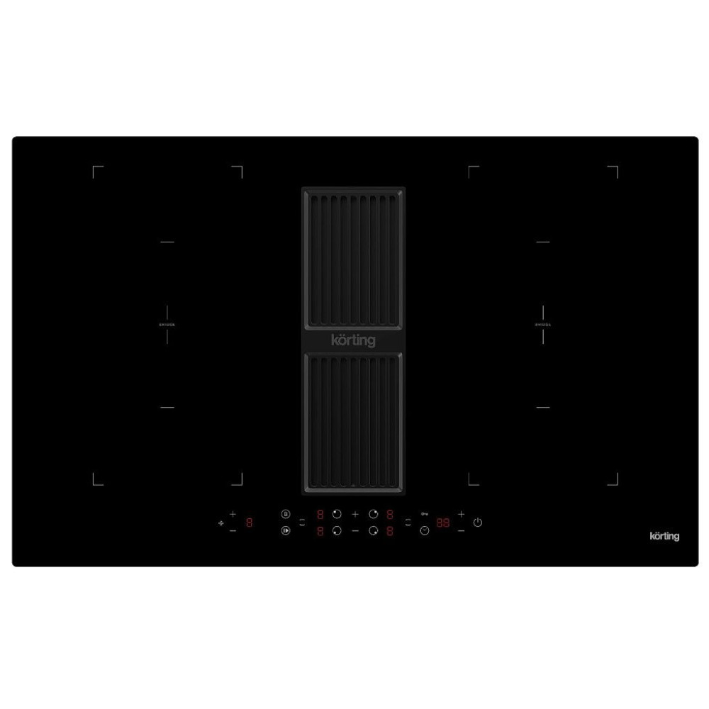 Варочная панель с интегрированной вытяжкой Korting HIBH 84980 NB