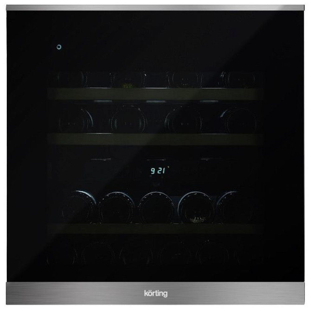 Встраиваемый винный шкаф Korting KFW 604 DB GXN