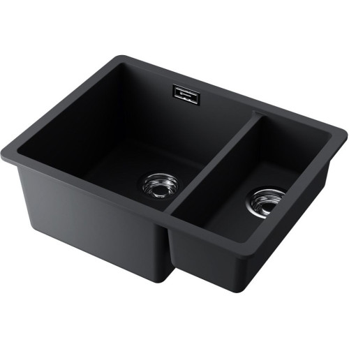 Кухонная мойка OMOIKIRI Kata 55-2-U-BL (арт.4993389)