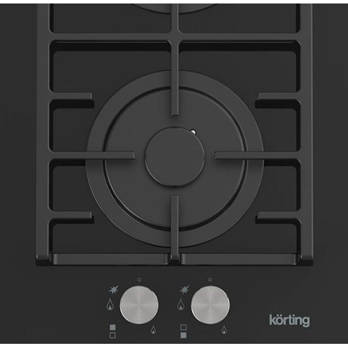 Газовая стеклянная варочная панель Korting HGG 3825 CN