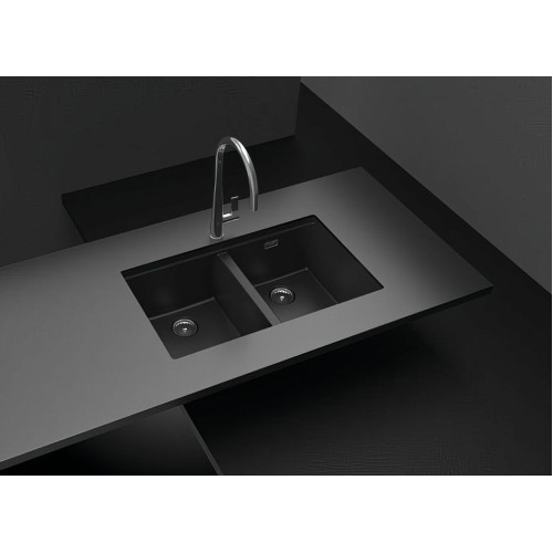 Мойка SCHOCK Greenwich 80-2 Cristadur магма