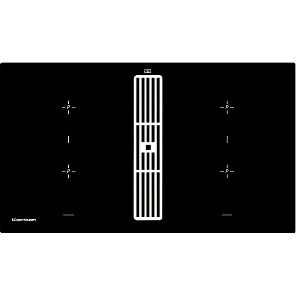 Индукционная стеклокерамич. панель Kuppersbusch KMI 9850.0 SR Stainless Steel