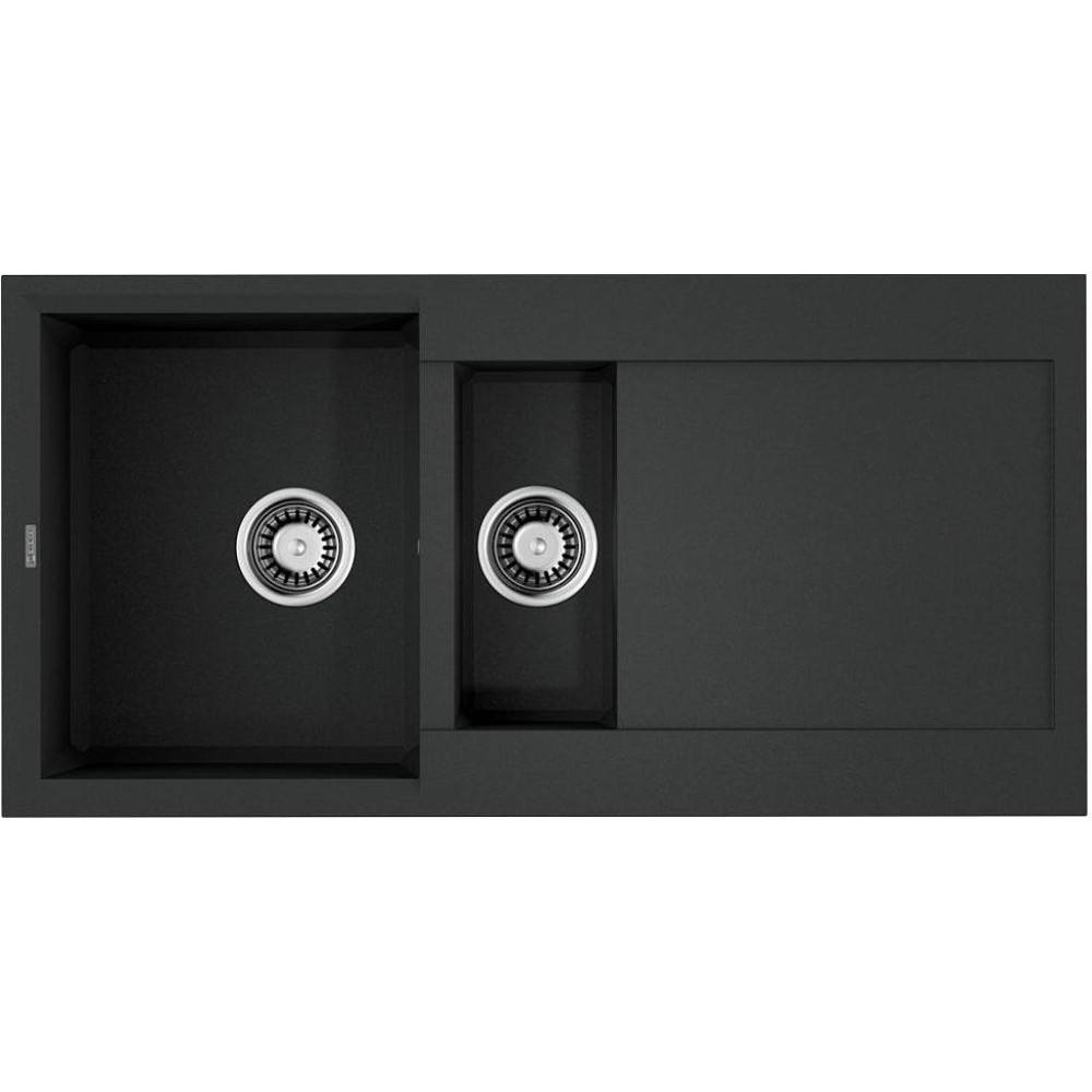 Кухонная мойка OMOIKIRI Sakaime 100-2-BL Tetogranit/черный