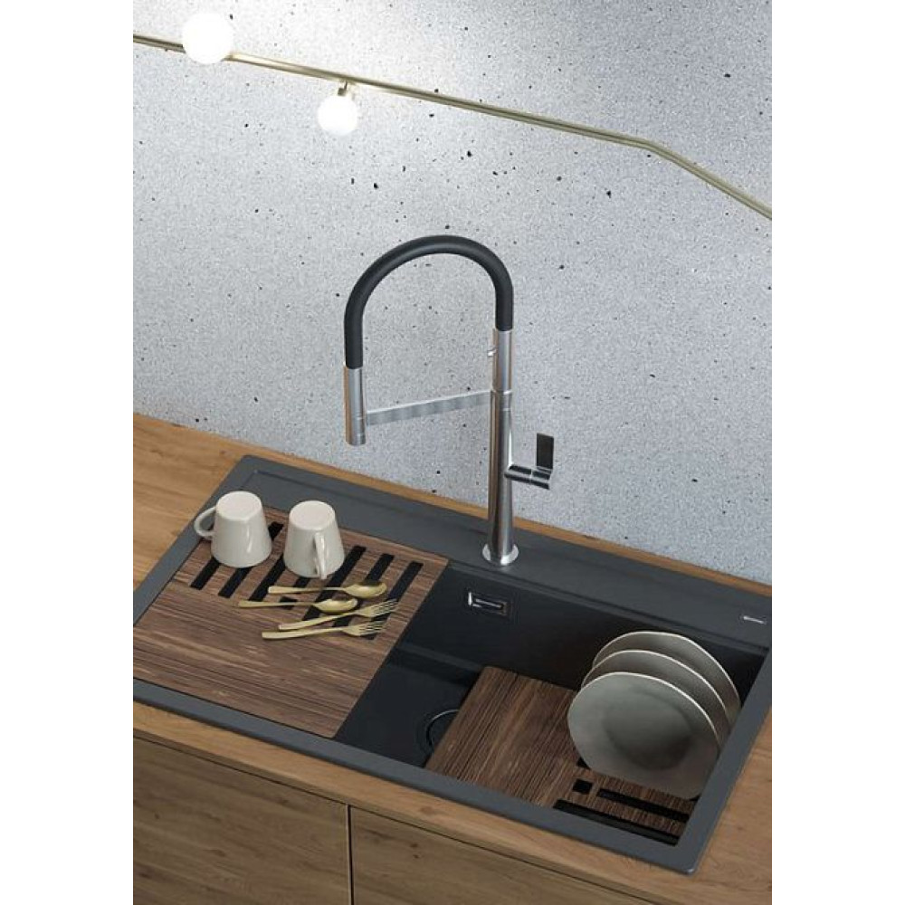 Смеситель OMOIKIRI OSAKA-BN-WH (арт.4994305)