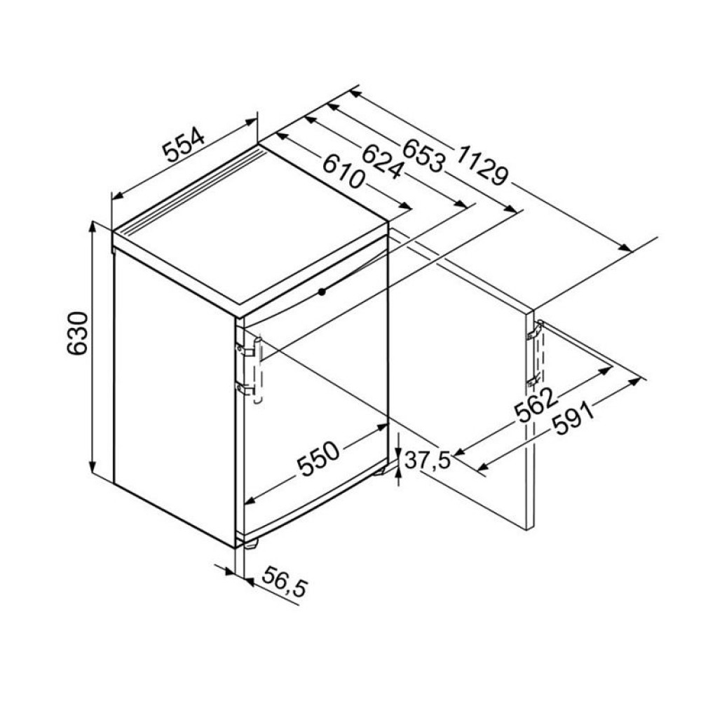 Холодильник Liebherr TX 1021-22 001
