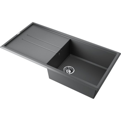 Мойка Omoikiri Tedori 100-PL Tetogranit/платина