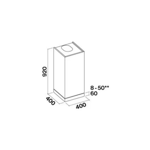 Вытяжка Falmec MIRA PLUS WHITE 40
