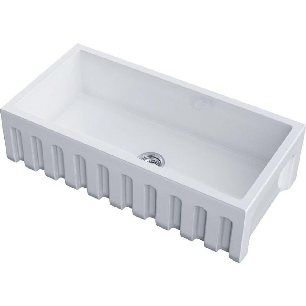 Кухонная мойка OMOIKIRI Mikura 91-WH Glossy Natceramic/белый (арт.4993260)