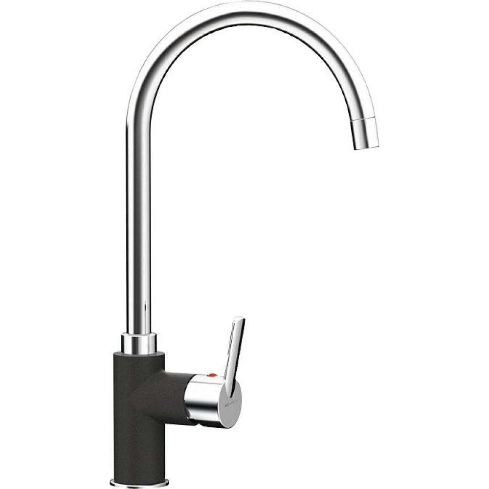 Смеситель SCHOCK Simi , Cristalite хром/неро