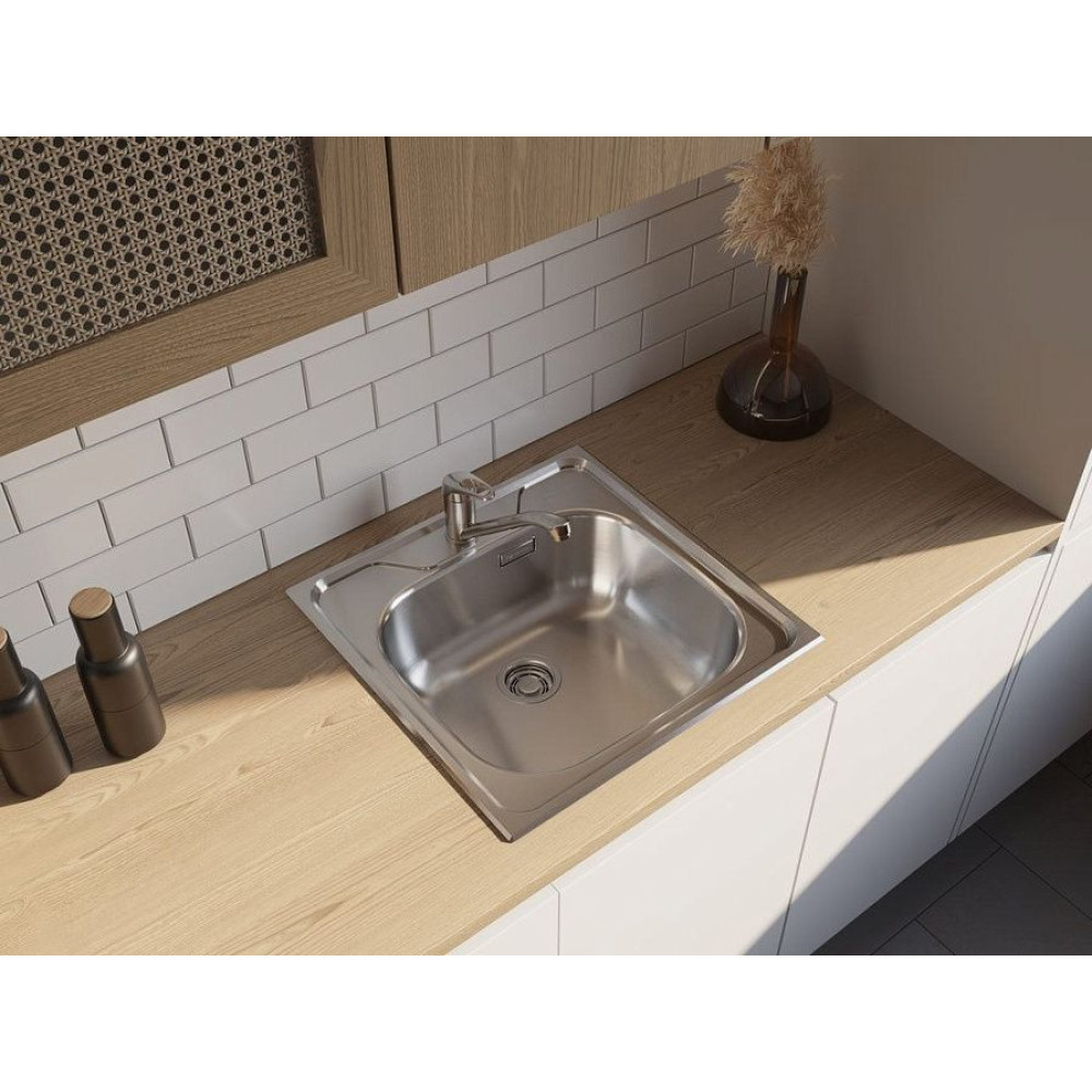 Кухонная мойка OMOIKIRI Saru 48-IN нерж.сталь/нержавеющая сталь