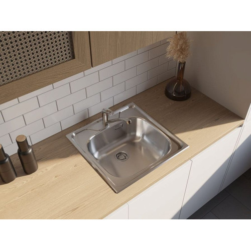 Кухонная мойка OMOIKIRI Saru 48-IN нерж.сталь/нержавеющая сталь