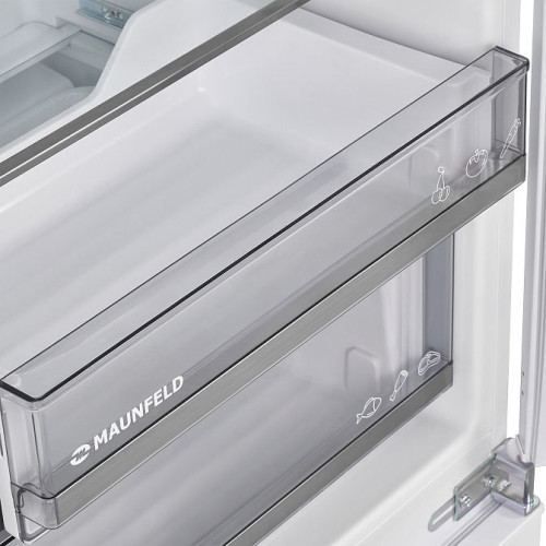 Холодильник MAUNFELD MBF177NFFWGR Inverter