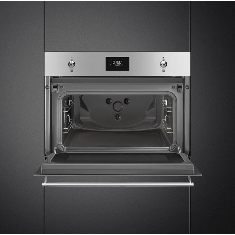 Встраиваемая микроволновая печь Smeg SO4301M0X