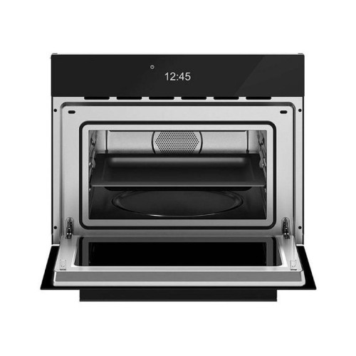 Компактный дух.шкаф с СВЧ Bertazzoni FMOD4077MTB1 Чёрное стекло