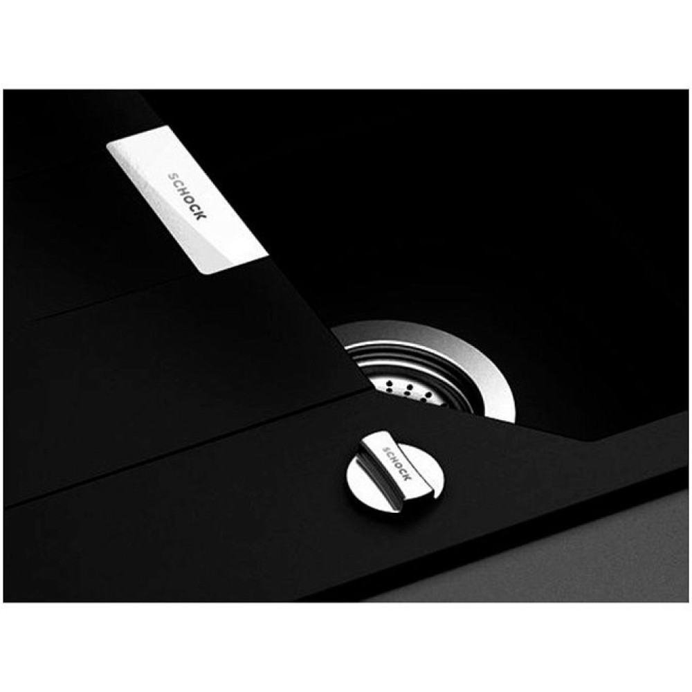 Мойка SCHOCK Manhattan 40 D Cristalite корз.клапан 640x510 баварский камень