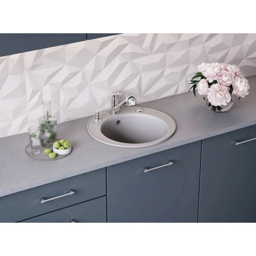 Кухонная мойка OMOIKIRI Miya 50-R-GR Tetogranit/leningrad grey (арт. 4993582)