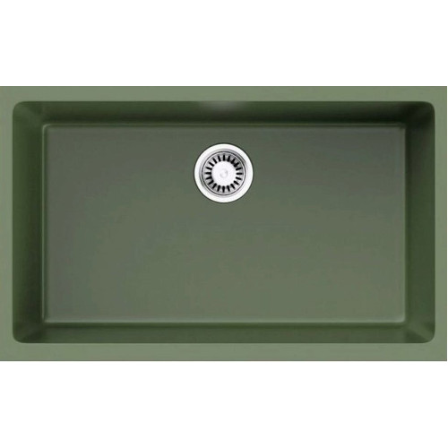 Кухонная мойка OMOIKIRI Okinoshima 76-U/I-OL Natceramic/olive (арт. 4997147)