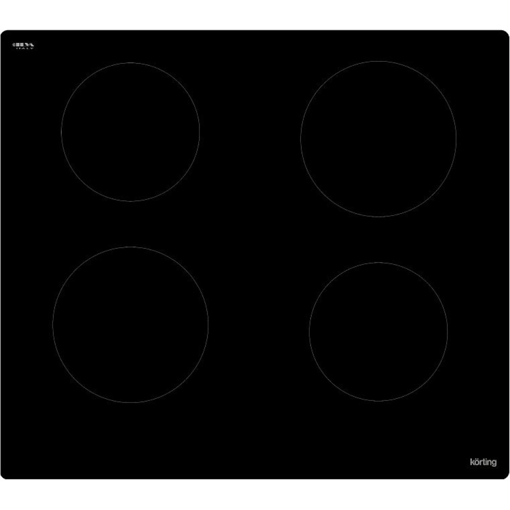 Индукционная стеклокерамич. панель Korting HI 64090 HID