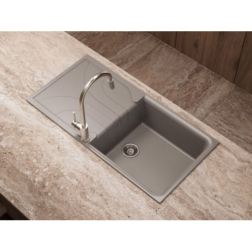 Мойка Omoikiri Yasugata 100-WH Tetogranit/белый