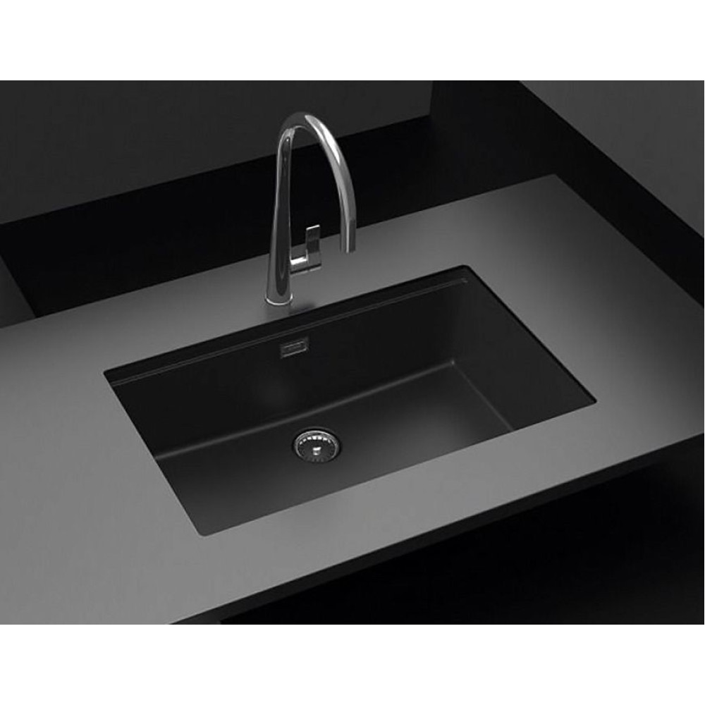 Мойка SCHOCK Greenwich 80 Cristadur (подстольный монтаж) магма