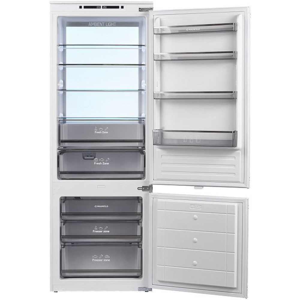Холодильник MAUNFELD MBF193NFW1GR Inverter