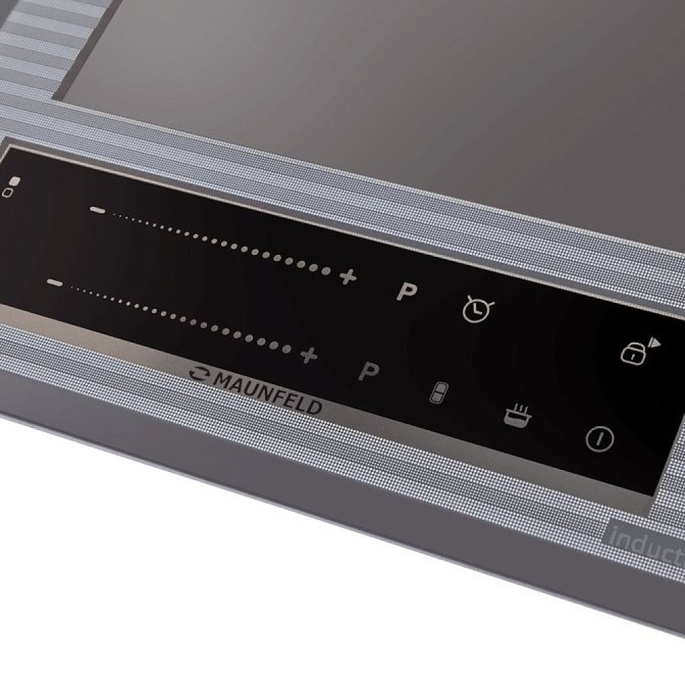 Индукционная стеклокерамич. панель MAUNFELD CVI292S2FMDGR LUX Inverter
