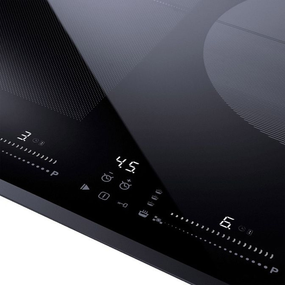 Индукционная стеклокерамич. панель MAUNFELD CVI804SFBK LUX Inverter