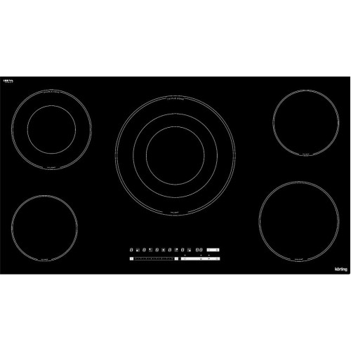 Стеклокерамическая панель Korting HK 95309 B