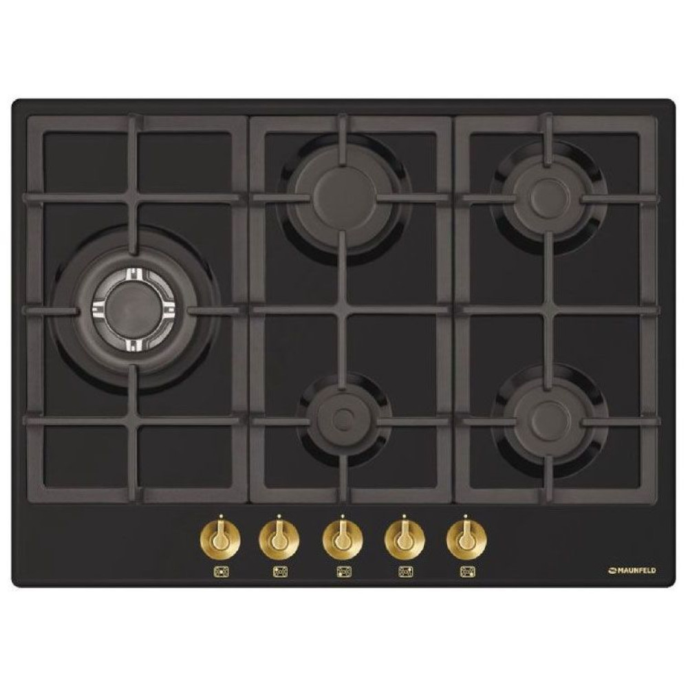 Встраиваемая газовая варочная панель MAUNFELD EGHE.75.33 CB.R/G