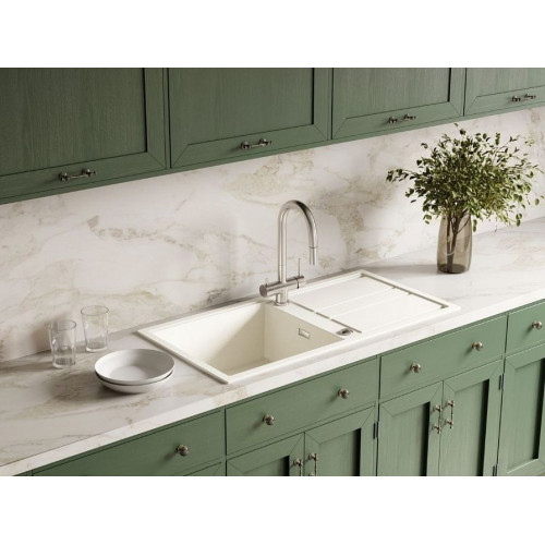 Мойка Omoikiri Kitagawa 100-WH Artceramic/белый(арт.4993787)