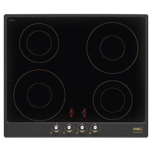 Индукционная стеклокерамич. панель Smeg SI764AOM