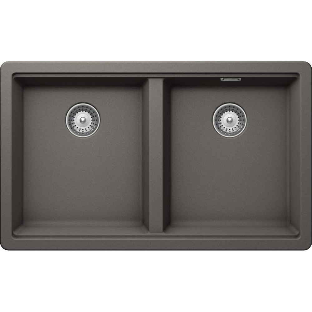 Мойка SCHOCK Greenwich 80-2 Cristadur серебристый камень