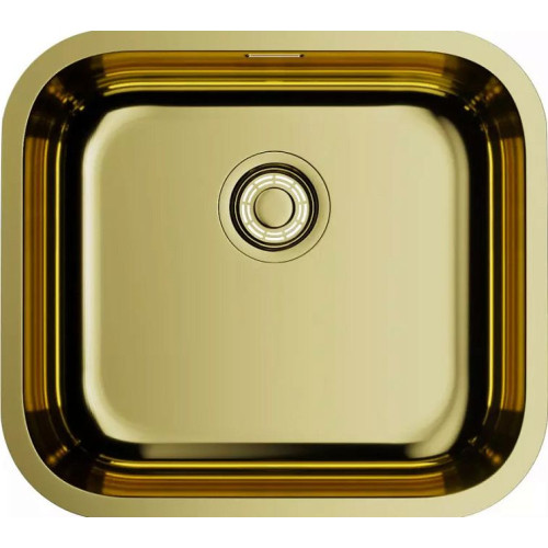 Кухонная мойка OMOIKIRI Omi 49-U/I-LG нерж.сталь/светлое золото